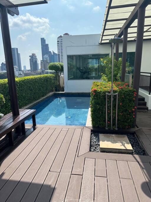 בנגקוק Delightful Condo In Central Location At Sukhumvit 49 מראה חיצוני תמונה